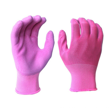 13 Gauge Cheap Industrial Working Foam látex Plam recubierto guantes de trabajo de protección